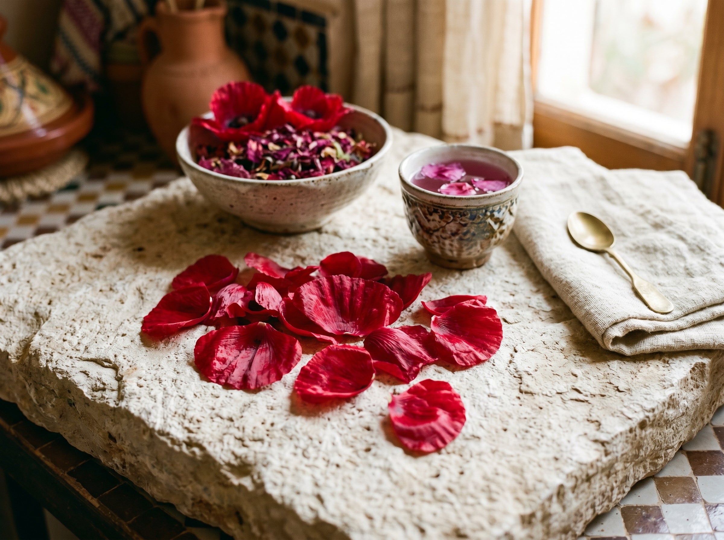 Le Coquelicot: Un Calmant Naturel des Campagnes du Maroc