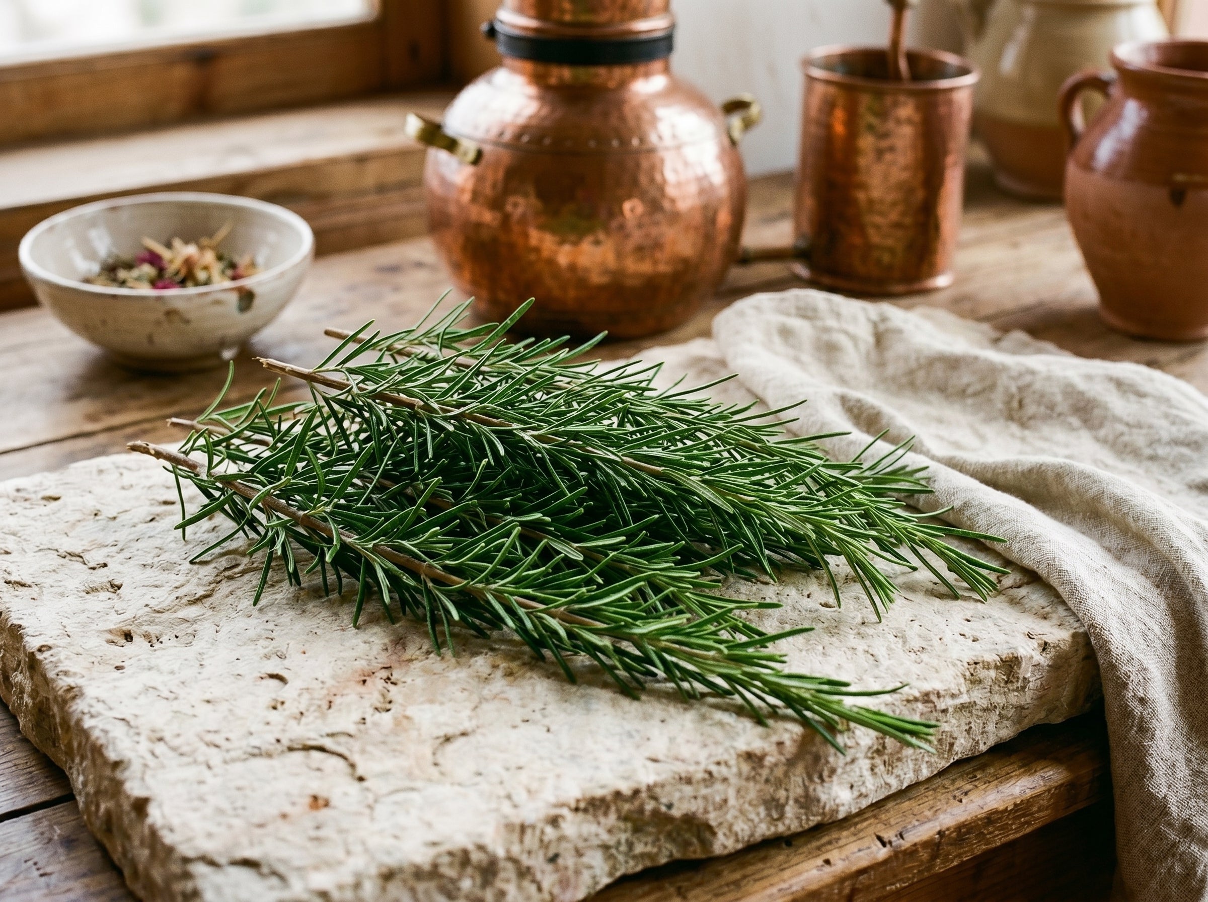 Le Romarin: Plante de Vitalité des Montagnes Marocaines.