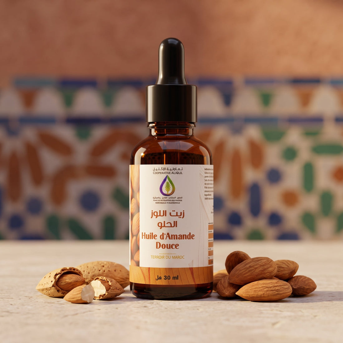 Huile d'amande douce : bienfaits peau, massage et bébé