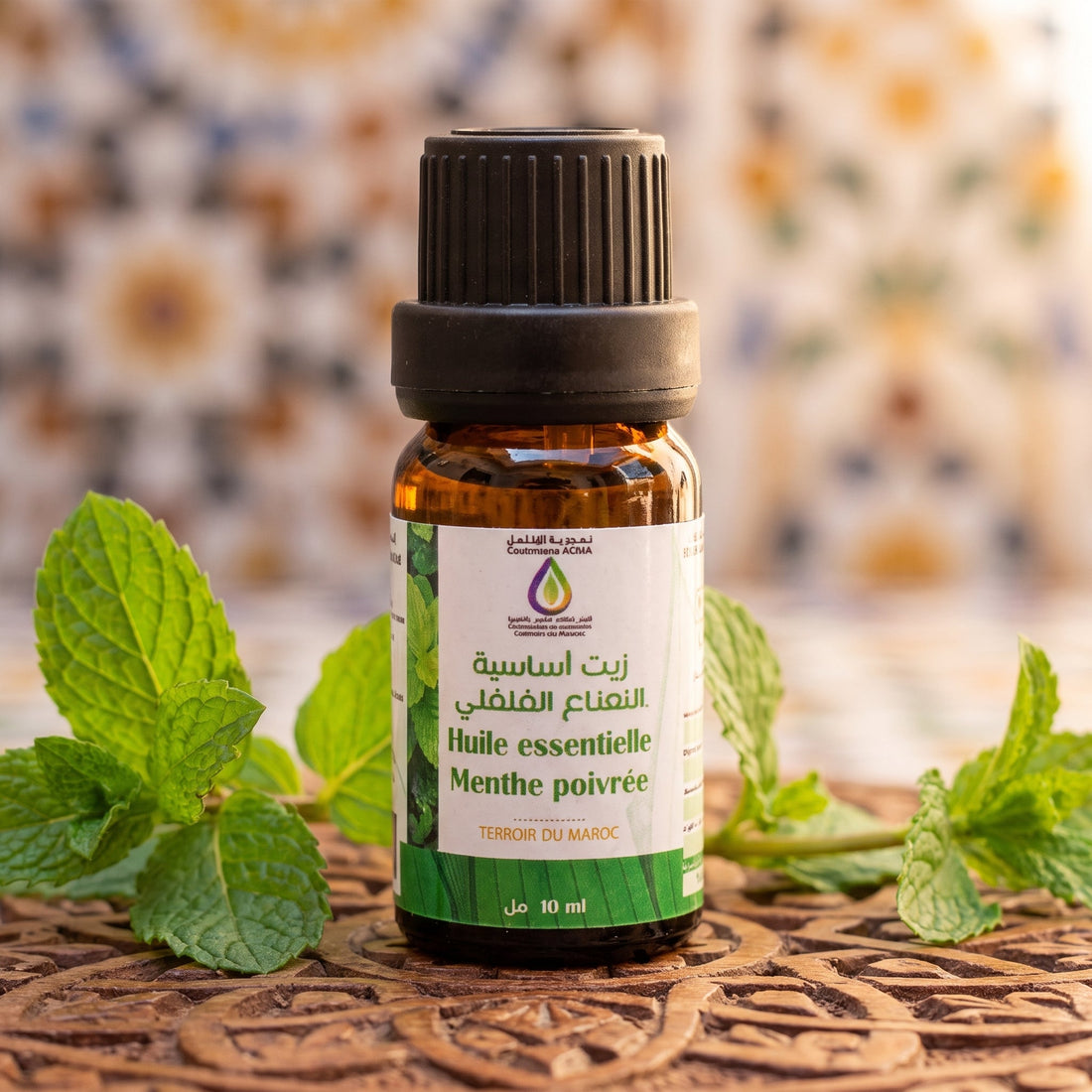 Huile essentielle de menthe poivrée : digestion et maux de tête