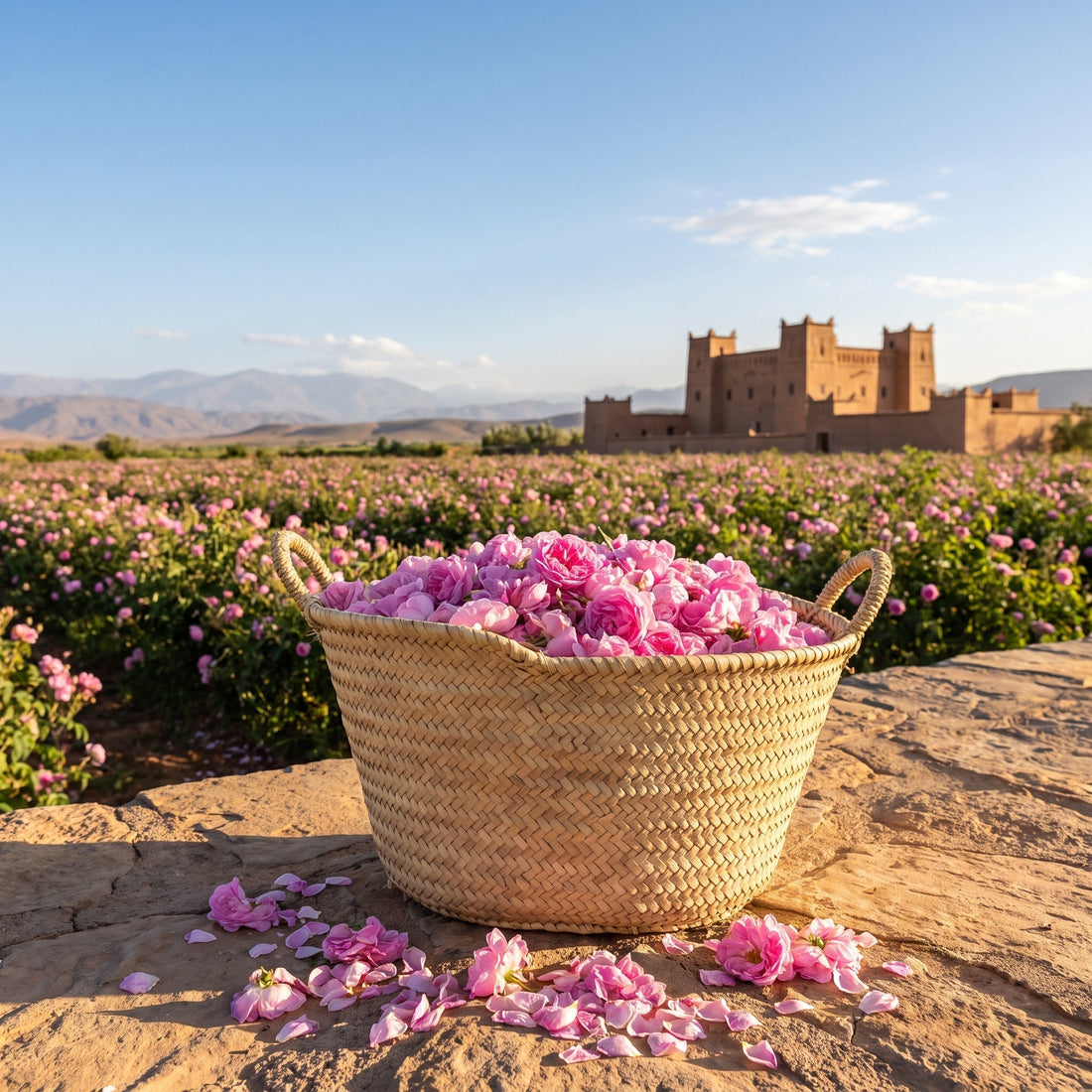La Rose de Damas — La Reine des Fleurs Aromatiques du Maroc