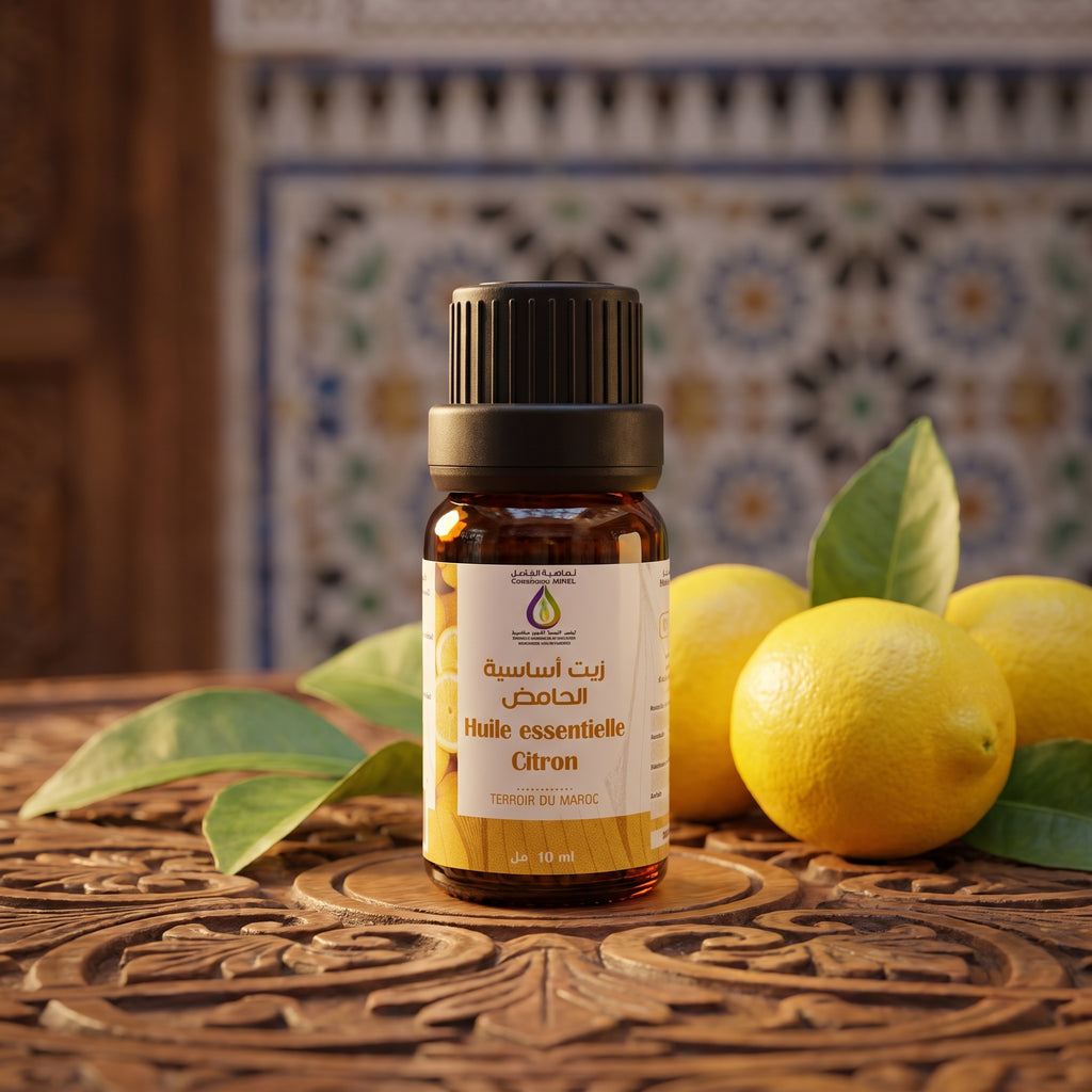 Huile essentiel citron bio maroc aliklil
