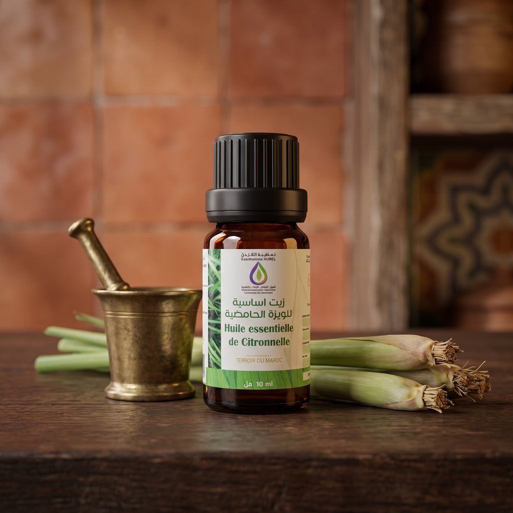 Huile essentielle citronnelle bio maroc 10ml