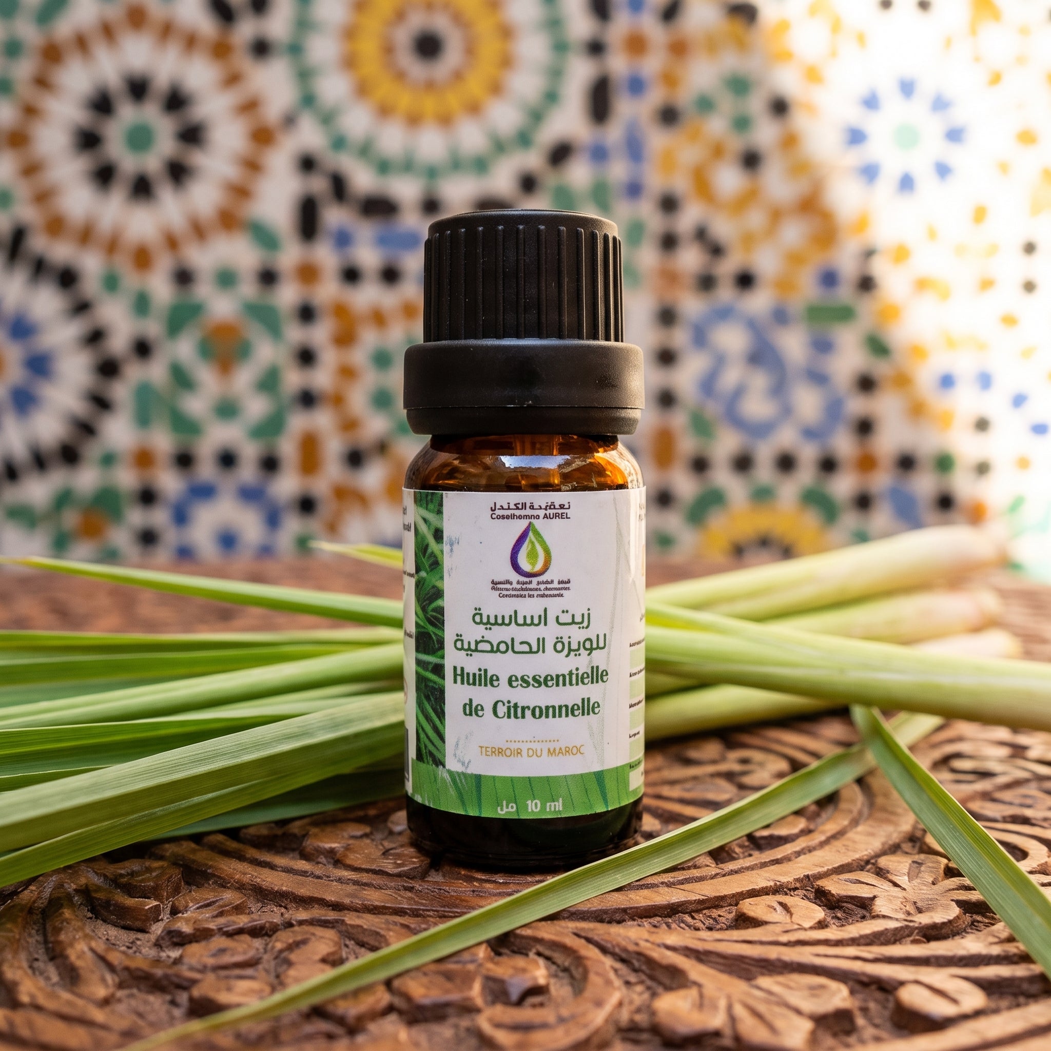Huile essentielle citronnelle bio maroc