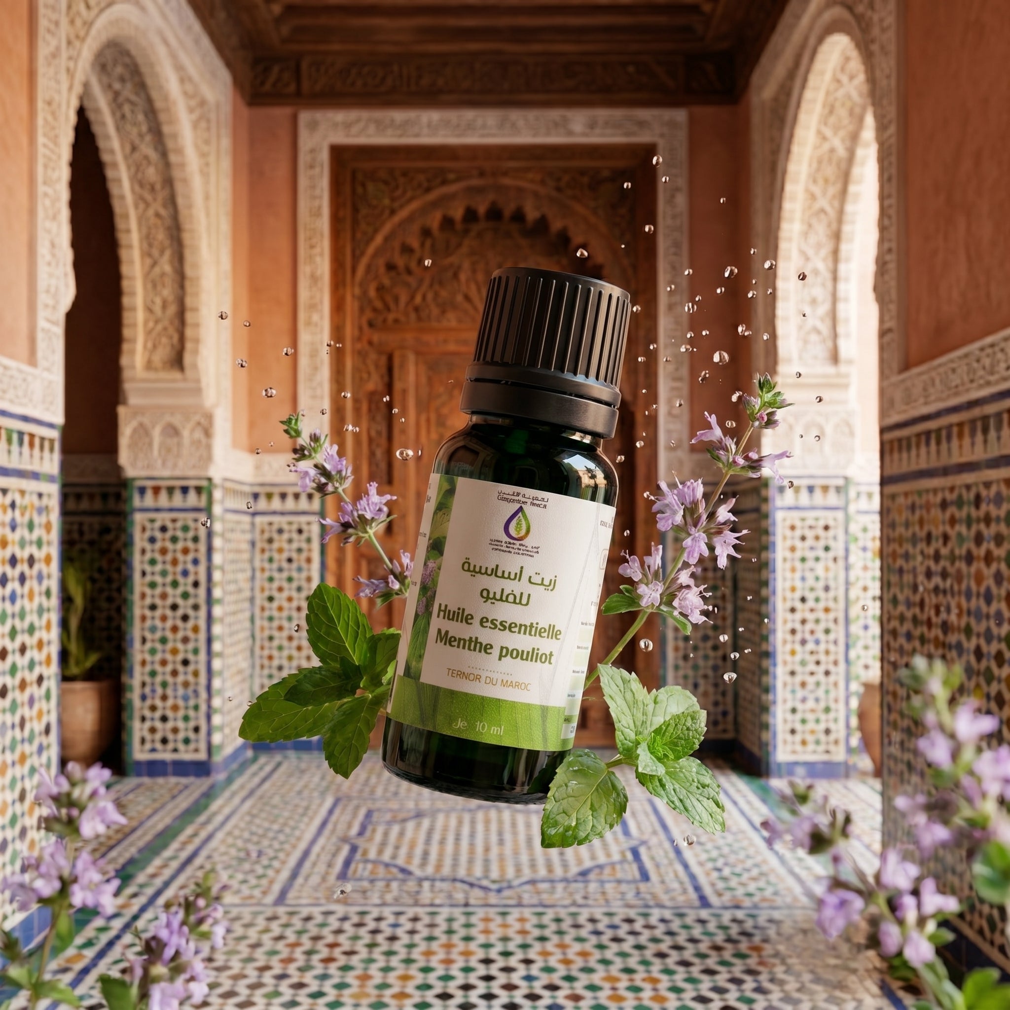Huile essentiel menthe pouliot  10ml de la coopérative A L IKLIL