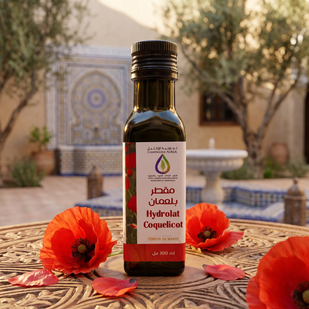 Hydrolat coquelicot bio