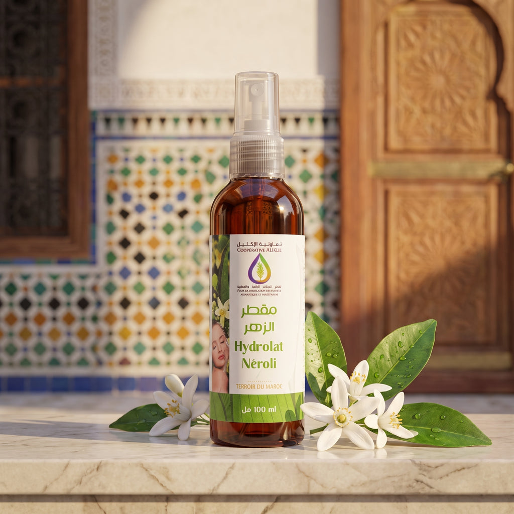 Hydrolat de neroli de la Coopérative AL IKLIL 