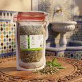 Pouch with oregano on table 202607080035