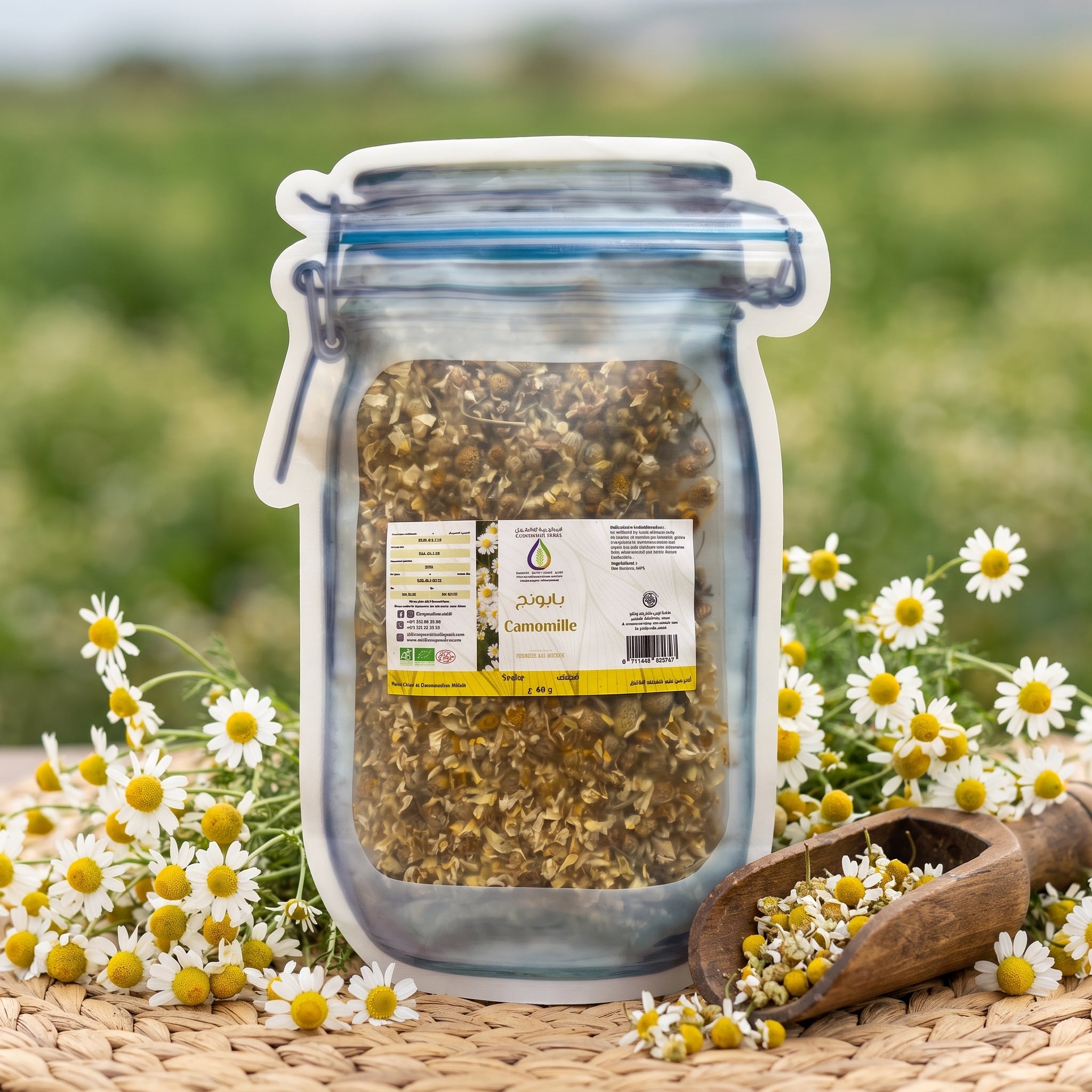 Camomille sechee tisane bio maroc