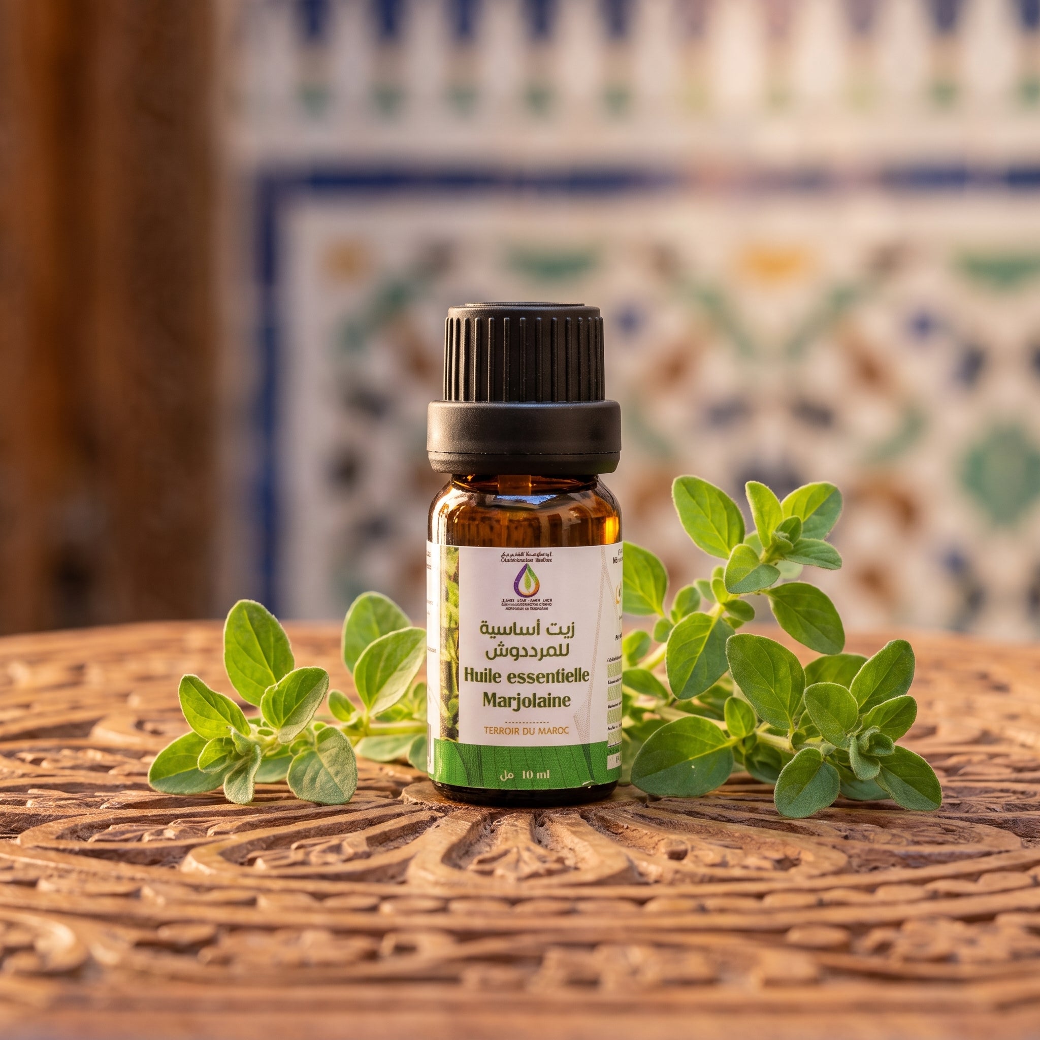Huile essentielle marjolaine bio maroc