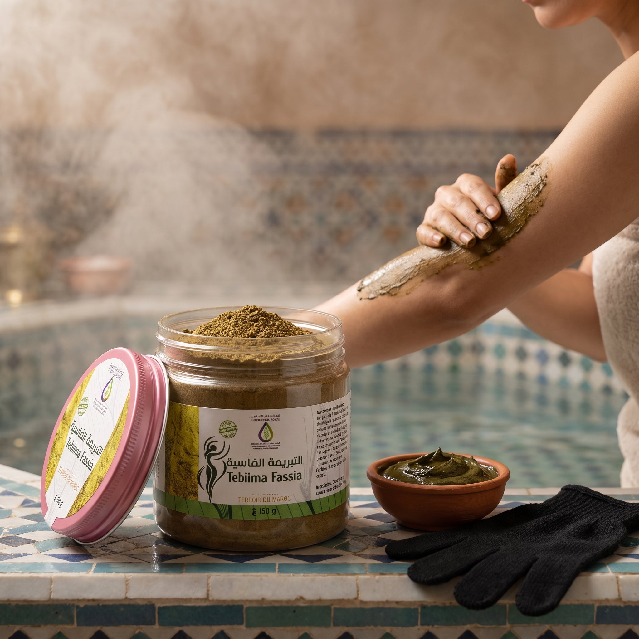 Tebrima fassia corps bio hamam maroc